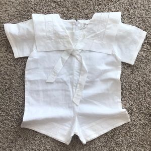 Francois | 2T-3T Linen Romper